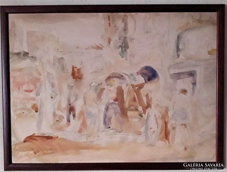 Barta Mária akvarell