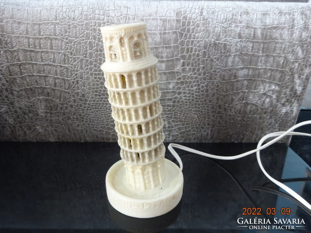 Leaning Tower of Pisa - table lamp, height 15 cm. He has! Jókai.