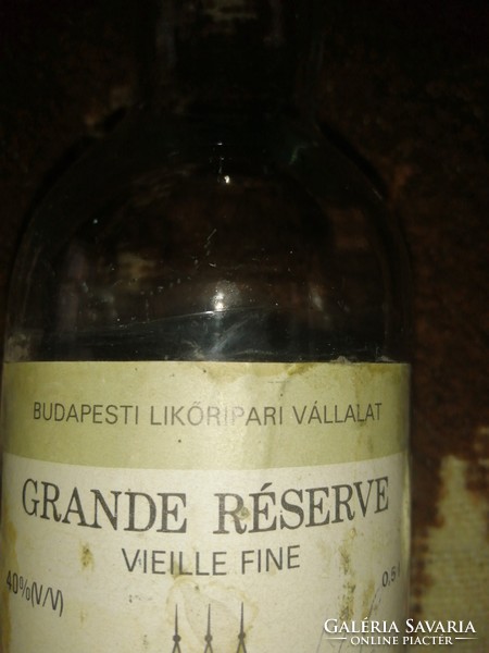 Budapest liqueur company! 'Trois tours brandy 0.5L glass bottle!