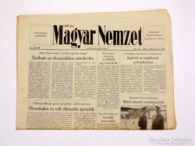 1959 január 27  /  Magyar Nemzet  /  SZÜLETÉSNAPRA!? Eredeti, régi újság :-) Ssz.:  18262