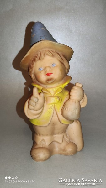 Antique marked schildkröte rubber doll 1930s collection Extremely rare fairytale hero