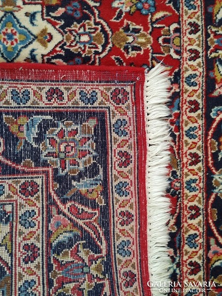 Hibátlan iráni Keshan kézi csomózású szőnyeg