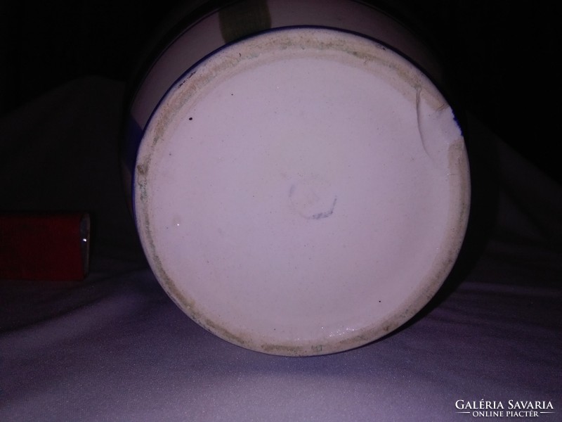 Retro, hollow ceramic vase - 20 cm