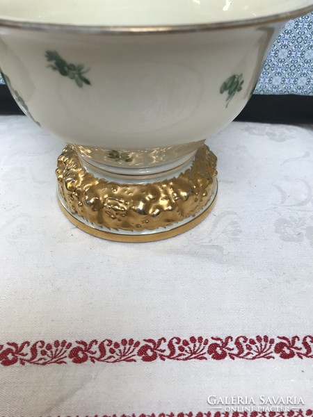Rosenthal ivory bavaria in yellowish gilded bowl