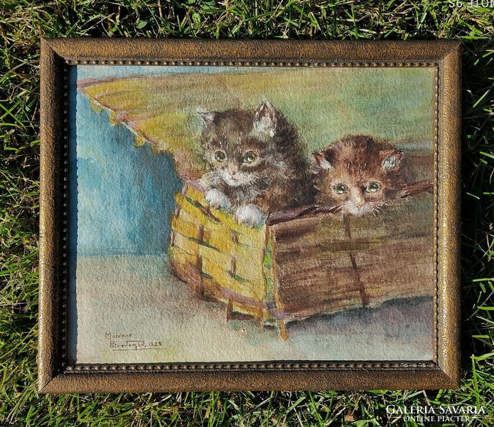 Madeleine peters - tombu - kittens 1929
