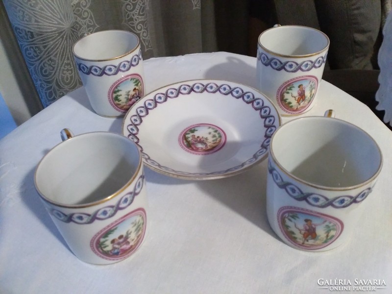 Richard ginori pittoria coffee cups from 1940