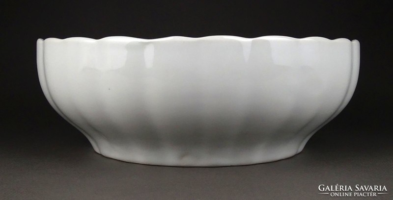 1H648 old large marked porcelain stew bowl