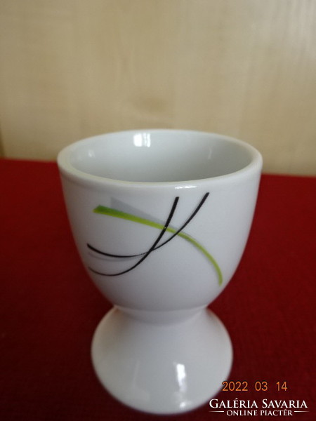 German porcelain egg holder, height 6.8 cm. He has! Jókai.