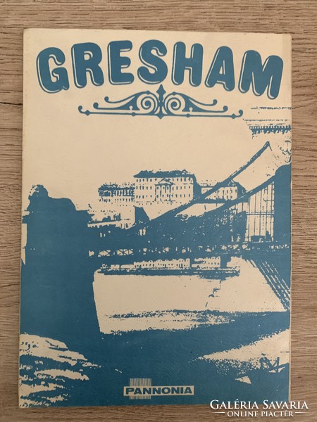Gresham pannonia menu 1972