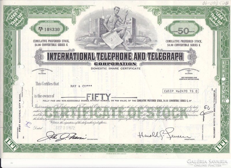 Usa bond 1972