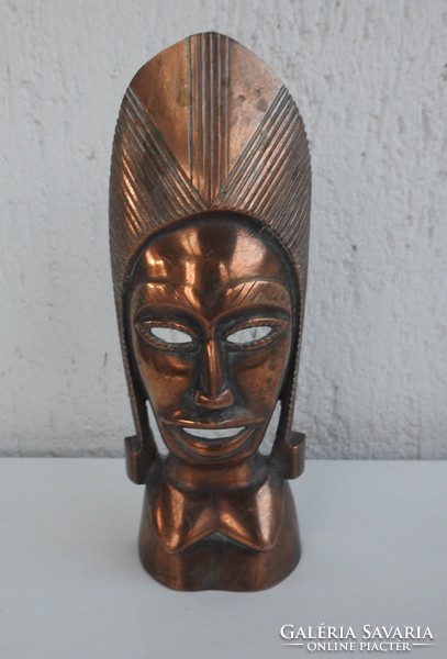 Bronze mask