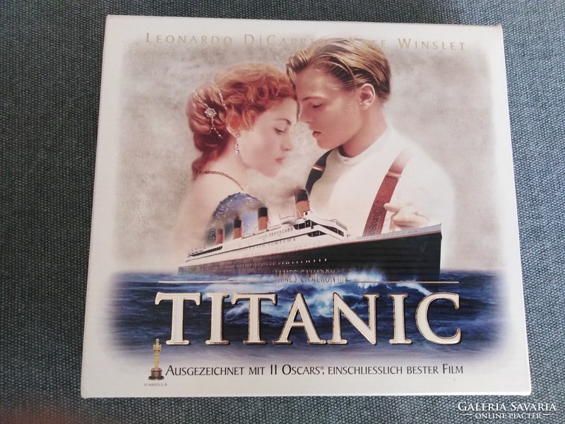 TITANIC - limitált kiadású- VHS kazetta, boxban