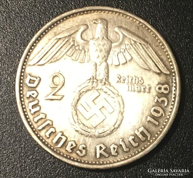 2 reichsmark 1938
