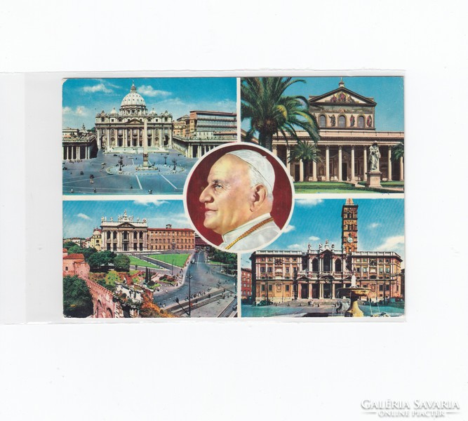 Greeting postcard from the Vatican 1962