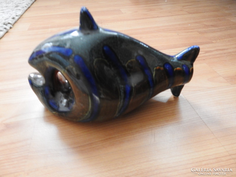 Béla Gál ceramic _ fish