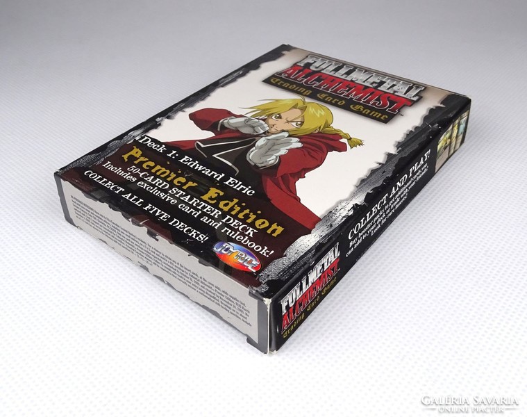 1I213 Fullmetal Alchemist Trading Card Game Deck 1 angol nyelvű kártyajáték