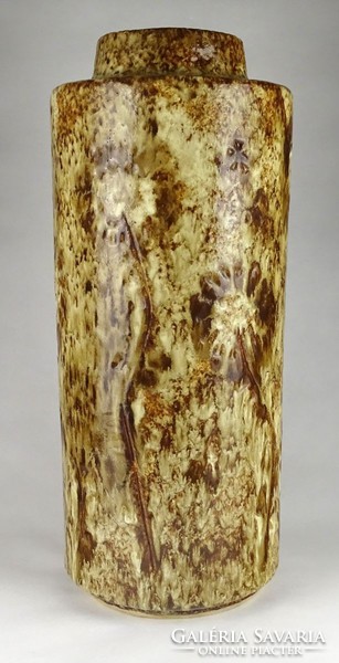 1H854 huge zsolnay pyrogranite vase 55 cm