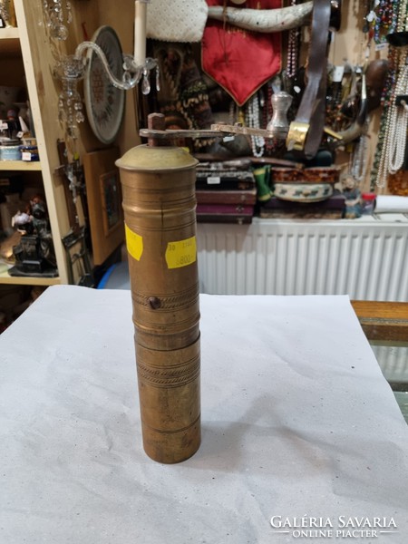 Old copper grinder