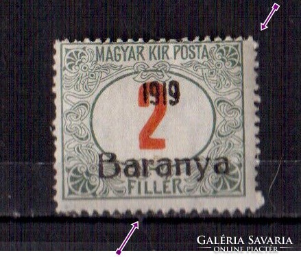 1919 Baranya (i.) (Serbian occupation *