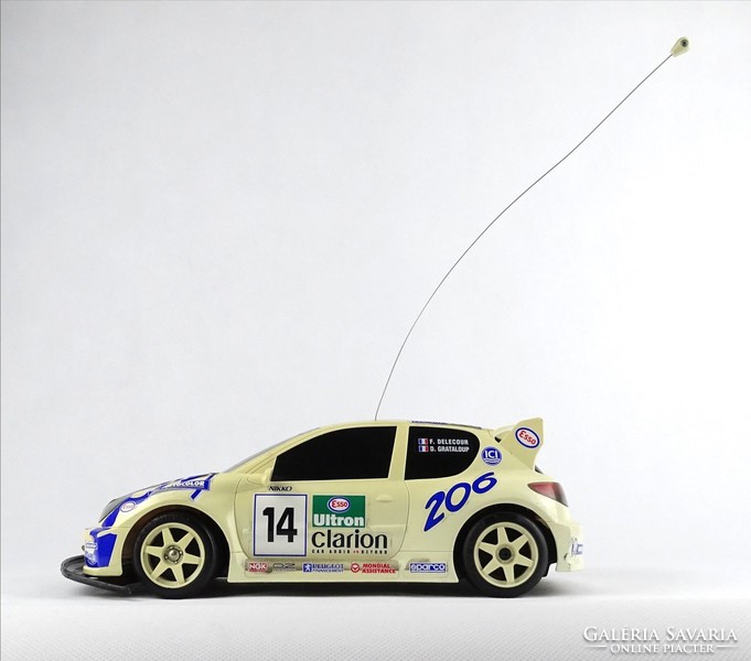1I354 Retro távirányítós Nikko Peugeot 206