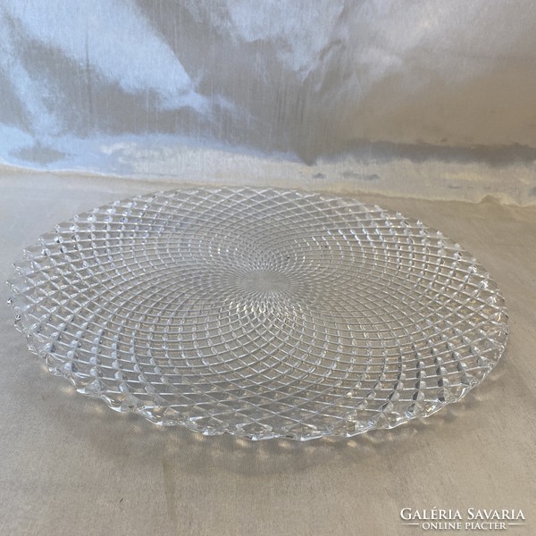 Rare patterned glass bowl