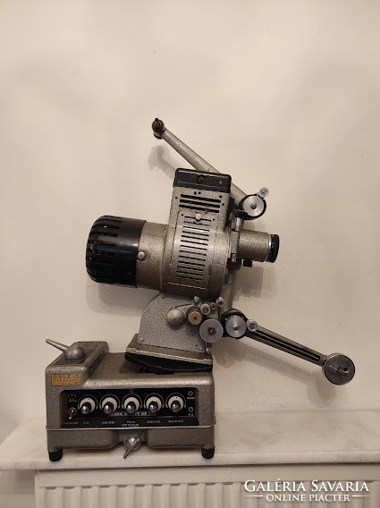 Antique film projection machine cinema projector with special two-part rocking structure 941 5298