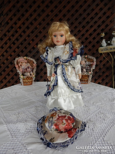 English porcelain doll