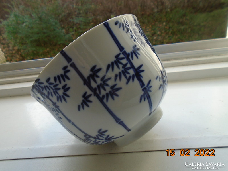 BUTLERS  porcelán edény kék bambusz mintával