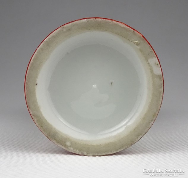1I311 Régi keleti mintás japán porcelán pohár 10 cm