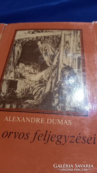 Alexandre Dumas is a doctor's notes book series 1.2.3.4.