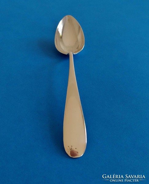 Antique 1856 Silver Soup Spoon # 5