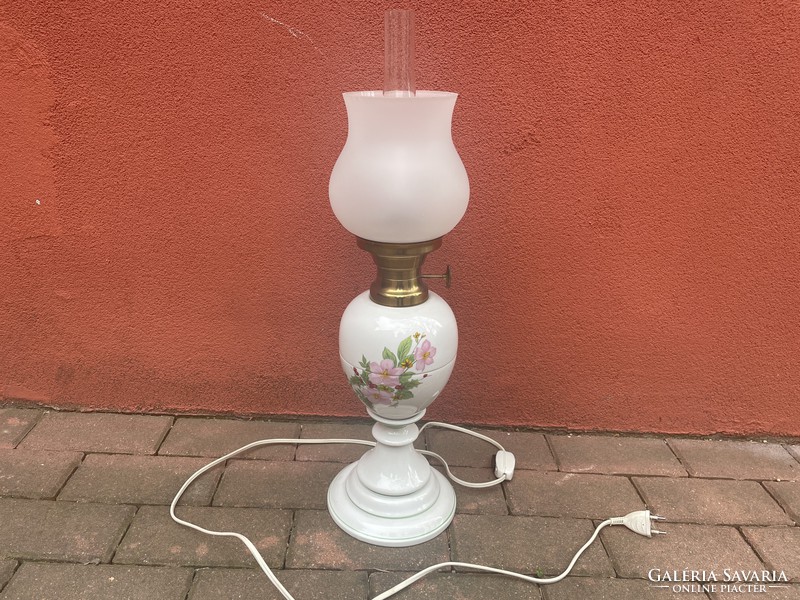 Porcelain lamp kerosene table lamp 61cm