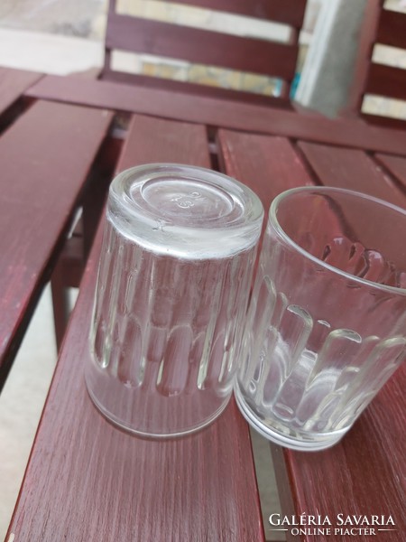 Retro st 9 cm tall glass glass with nostalgia glass of soft drink