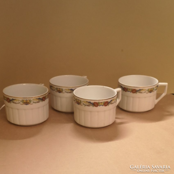 Rare patterned zsolnay mug 4pcs
