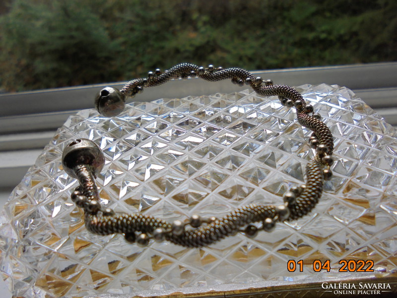 Silver plated bracelet