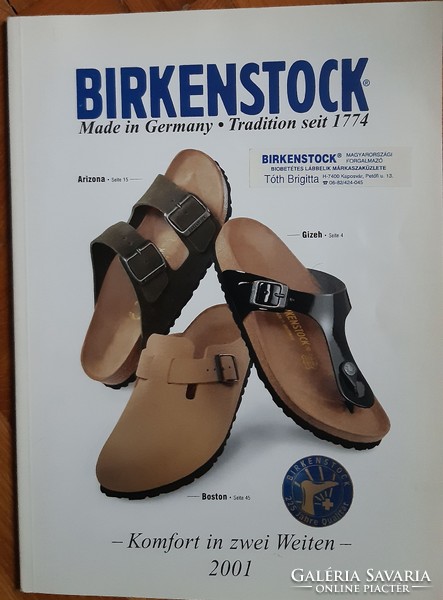 Birkenstock 2001-2008. Catalogs
