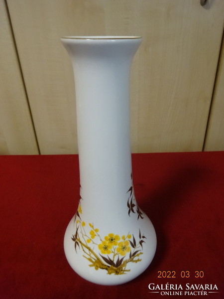 Aquincum porcelain vase with autumn motif. He has! Jókai.