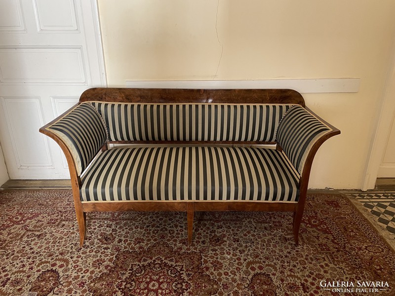 Original Biedermaier sofa and 6 chairs