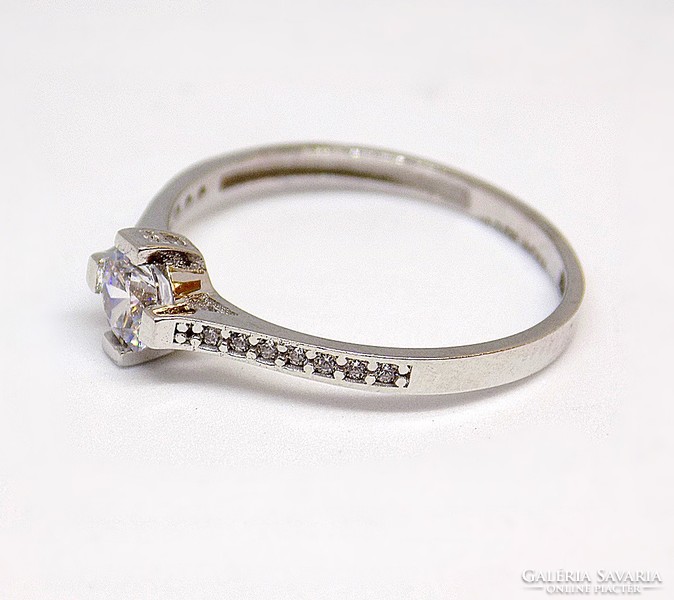 White gold ring (zal-au106007)