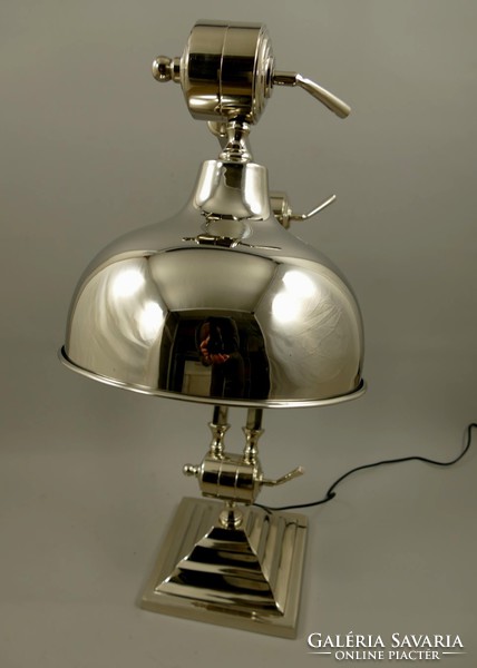 Chrome floor lamp - 185cm high