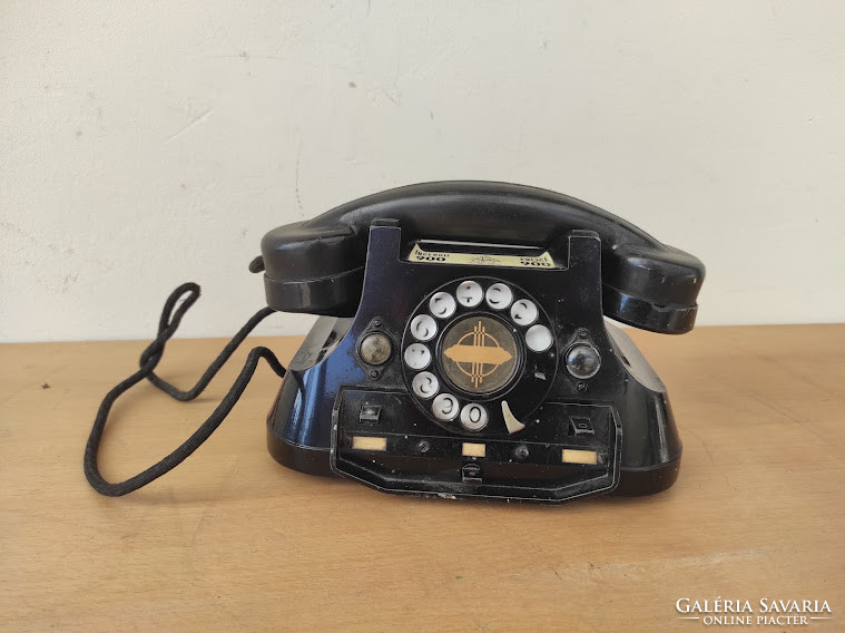 Antik asztali tárcsás telefon gyűjtői ritkaság 5346