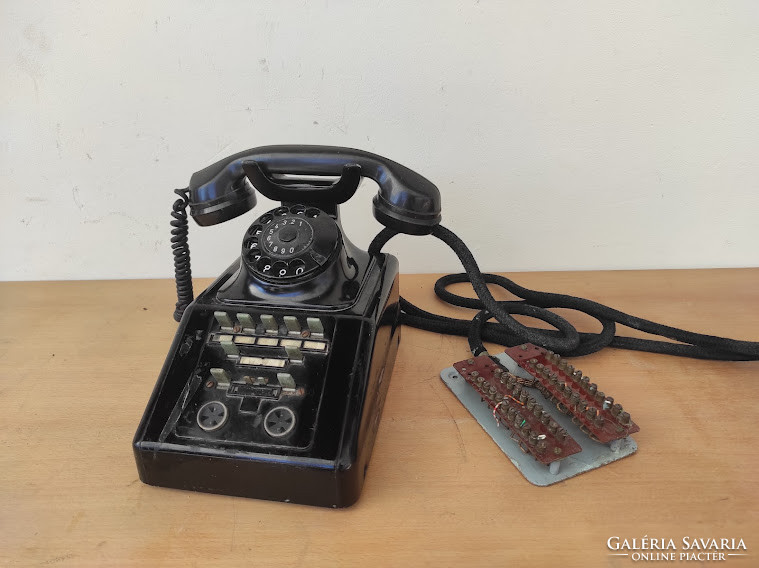 Antik asztali tárcsás telefon gyűjtői ritkaság 5345