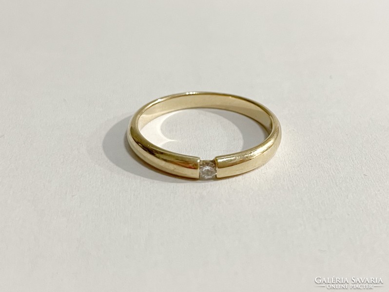 Brilles 14k arany gyűrű - 2.36g -ÚJ!