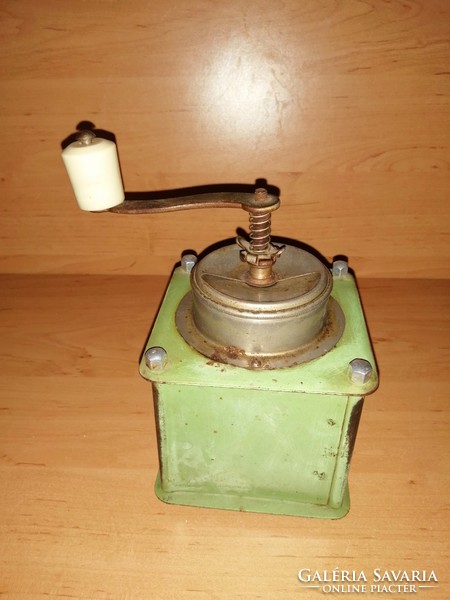 Antique hkt metal coffee grinder