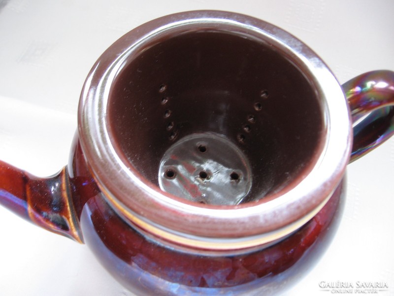 Art deco villeroy bock luxenbourg antique heat resistant tea and coffee pot