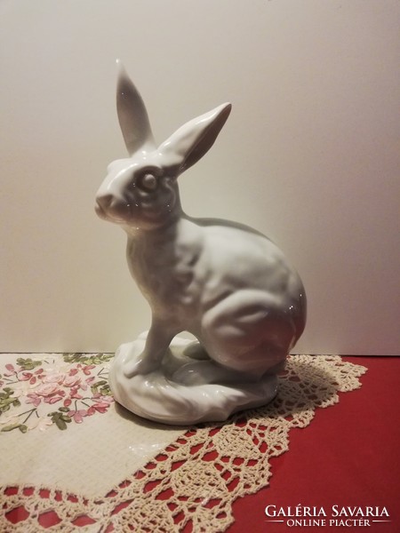Herend, huge, immaculate bunny (30 cm)