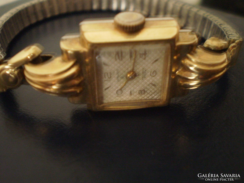 Antique jewelry watch is mechanical