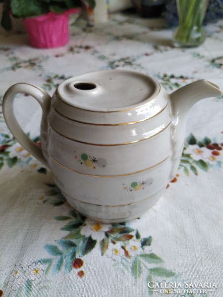 Porcelain barrel-shaped spout, ornament for sale! Lowland porcelain