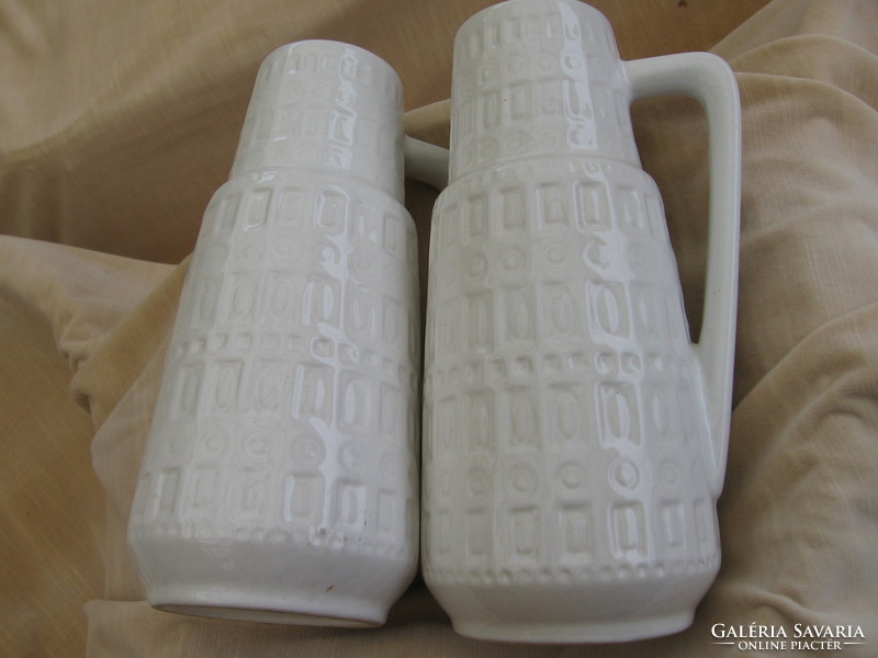Retro scheurich w.Germany Inca ear vase 416-26