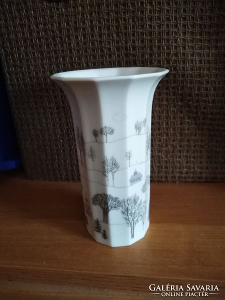 Rosenthal német porcelán váza ,leveles  eladó